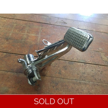 2007-08 Hyosung GV650 Aquila Rear Brake Pedal and Bracket